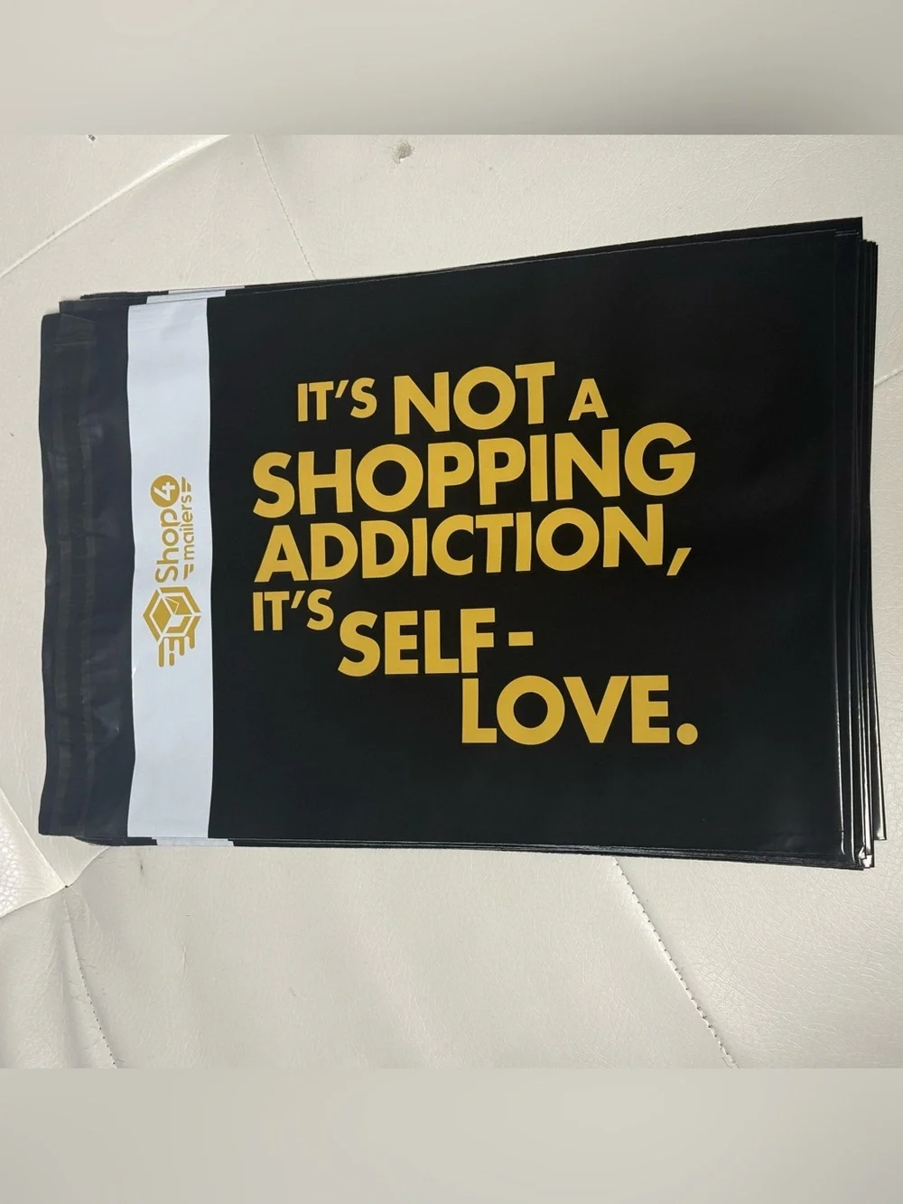 10 10”x13” Poly Mailers that say